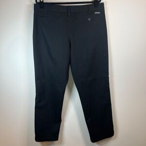 Eddie Bauer Flex Wrinkle Resistant Classic Sport Chino Pants Black Mens Sz 36x33